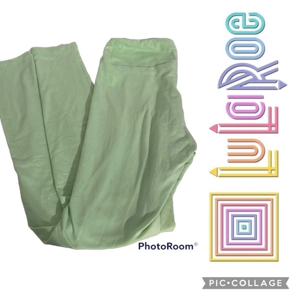 Lularoe Mint Green Leggings! - Picture 1 of 3